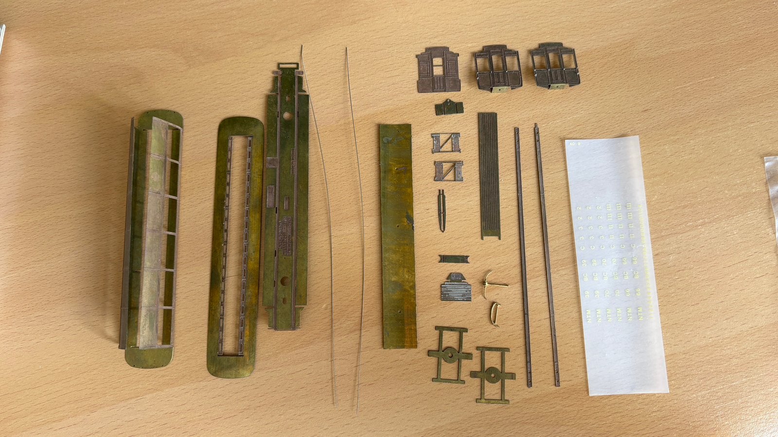 Philotrain kit 02 NTM rijtuig h0 incompleet, Hobby en Vrije tijd, Overige merken, Gebruikt, Gelijkstroom, Wagon
