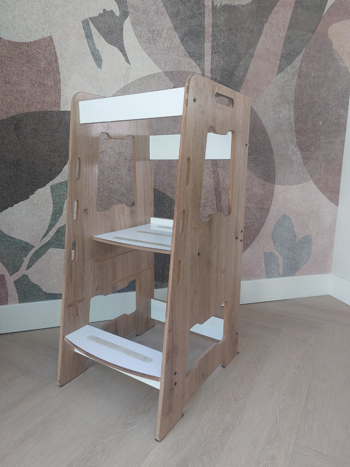Leertoren MineraKids Montessori (Hout/Wit), Ophalen, Gebruikt, Overige typen