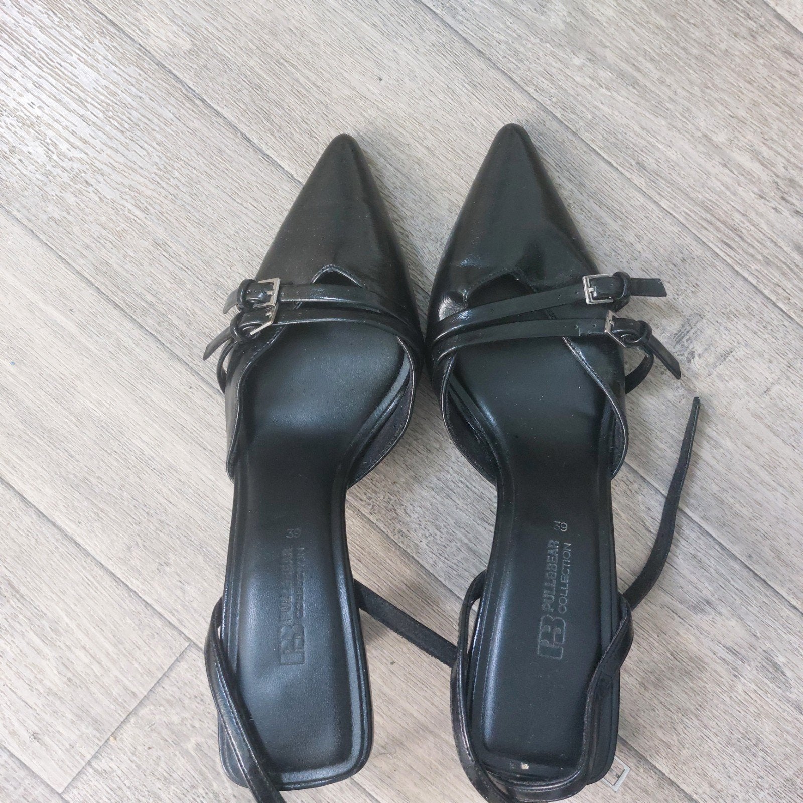 Pull&Bear hakken, Kleding | Dames, Pumps, Zwart, Ophalen of Verzenden, Zo goed als nieuw