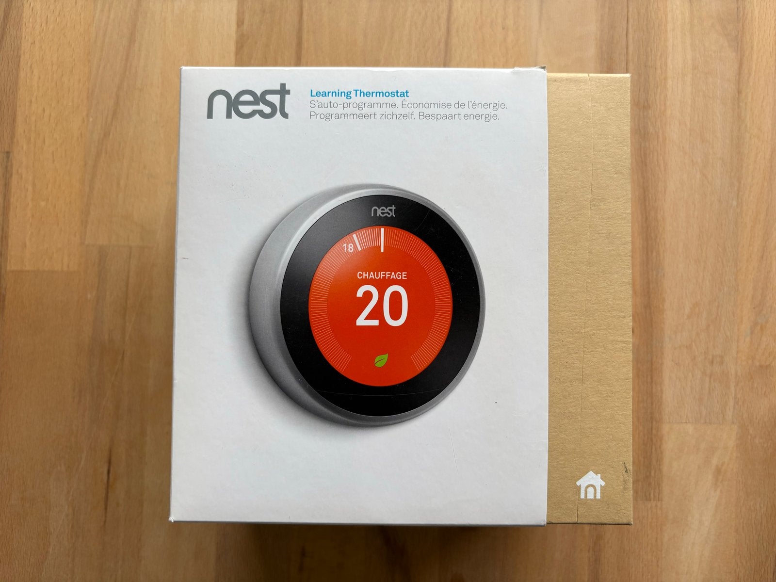 Nest Learning Thermostaat 3e Generatie met Heat Link, Ophalen of Verzenden, Slimme thermostaat, Gebruikt
