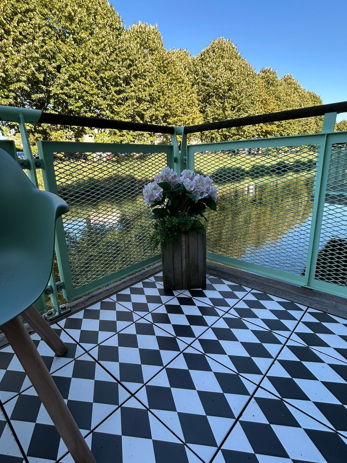 Terras-/balkontegels Ikea, zwart-wit, Tot: 3,24m2, Tuin en Terras, Ophalen, Nieuw, Overige materialen