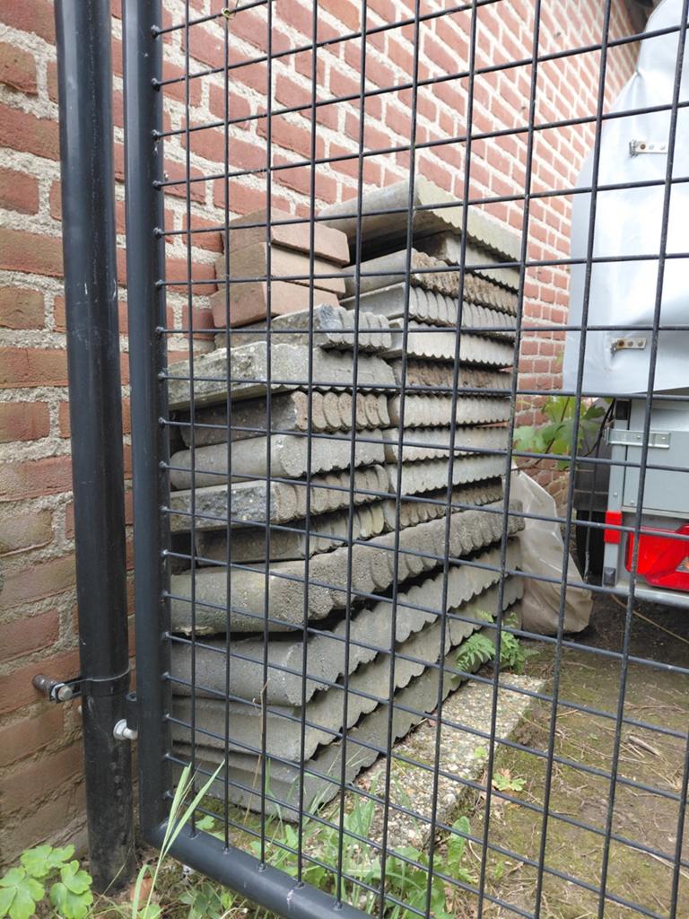 Opsluitband/ pallissadeband, Tuin en Terras, Ophalen, Gebruikt, 10 tot 20 meter, Overige typen