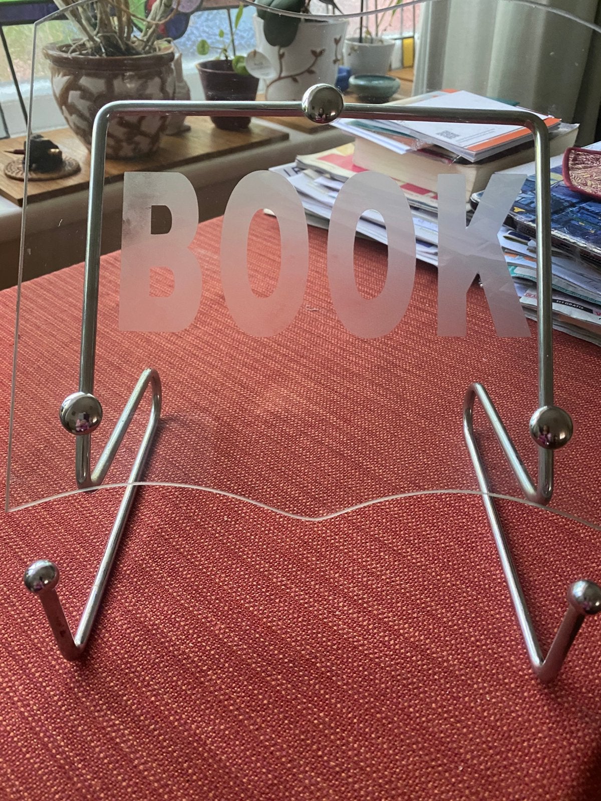 Boek standaard, Ophalen, Gebruikt, Metaal, Modern