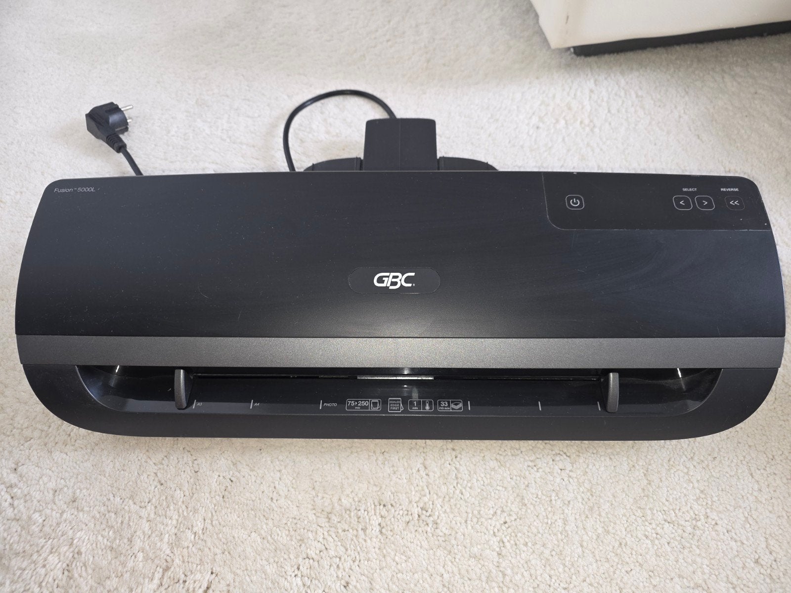 GBC Fusion 5000L A3 Lamineermachine ZGAN + Hoezen, Ophalen