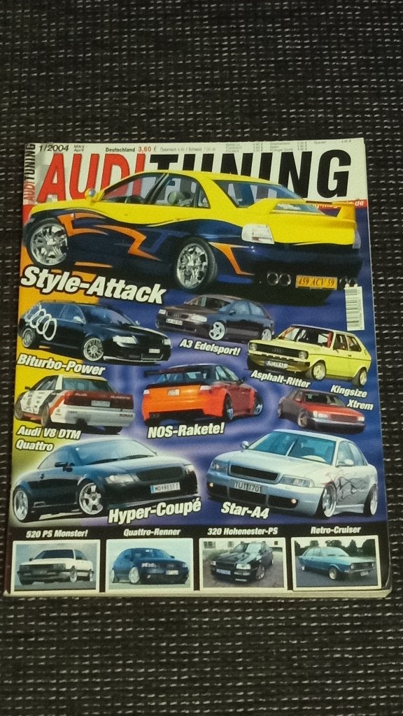 audi tuning magazine, Boeken, Ophalen of Verzenden, Gelezen, Audi, Diverse