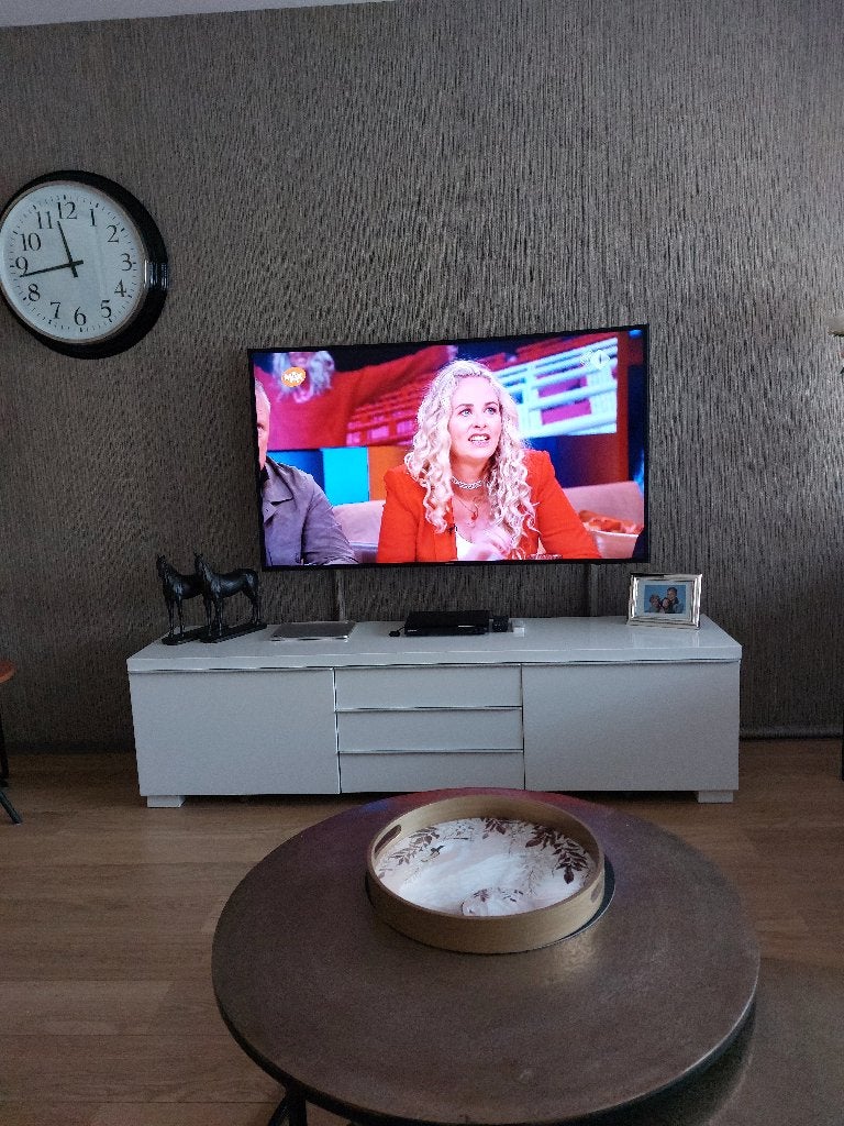 Weinig gebruik Samsung  Curved Tv 55 inch 140, LED, Ophalen of Verzenden, Zo goed als nieuw, Samsung