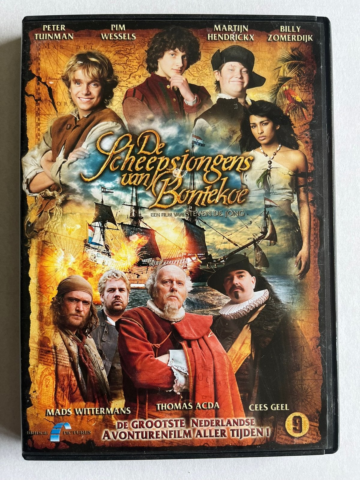De Scheepsjongens van Bontekoe DVD, Vanaf 9 jaar, Ophalen of Verzenden, Gebruikt, Nederlands