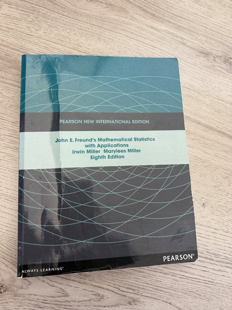 Mathematical Statistics with Applications, Ophalen of Verzenden, Gelezen, Economie en Marketing