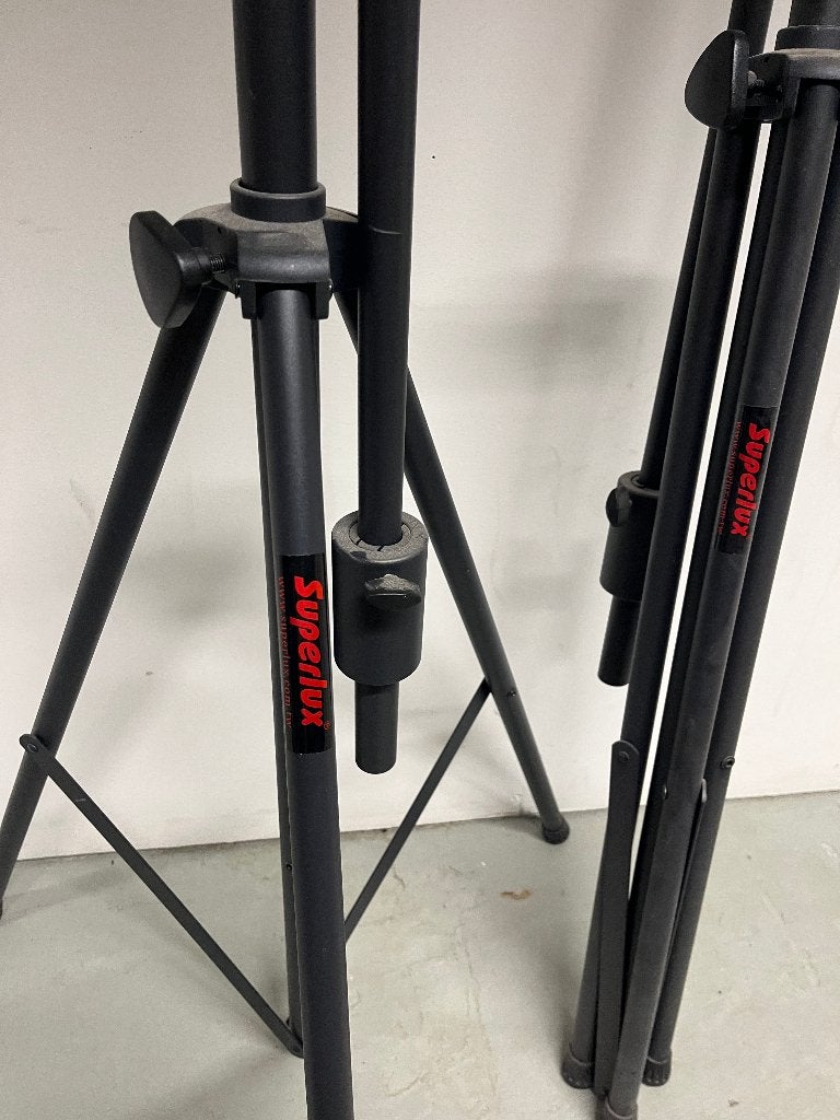 Superlux MS200 zware microfoon statieven met contragewicht, Muziek en Instrumenten, Ophalen, Gebruikt, Overige typen