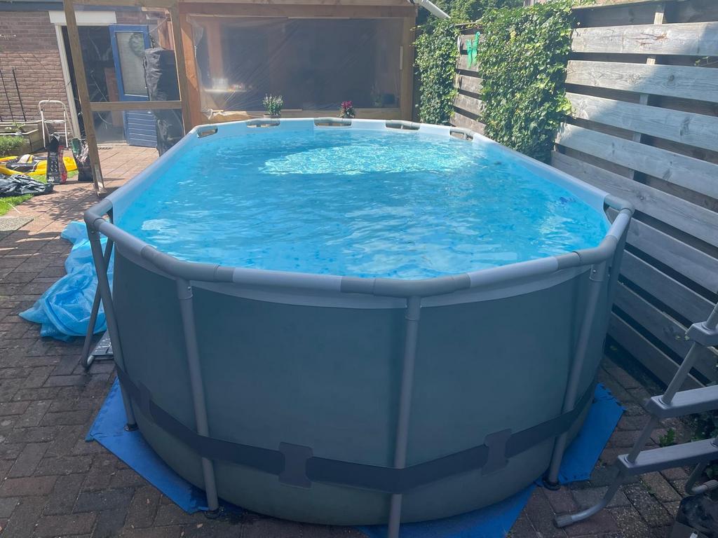 Zwembad te koop, Tuin en Terras, Ophalen, Gebruikt, 200 tot 300 cm, 80 tot 120 cm