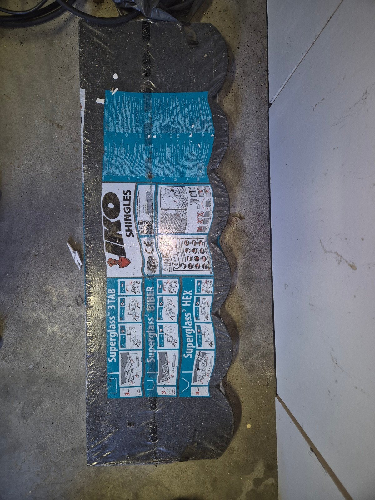 IKO Superglass 3TAB Dakshingles Zwart (Nieuw), Ophalen, Overige materialen, Zwart, Overige typen