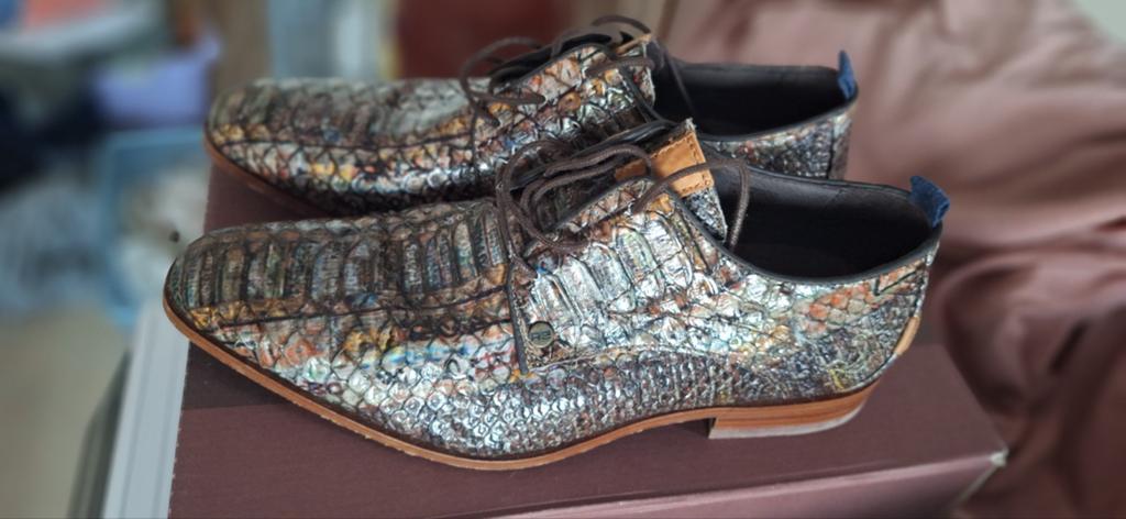 Rehad Greg Snake Fantasy Veterschoen Heren - trouwschoenen, Ophalen of Verzenden, Nieuw, Blauw