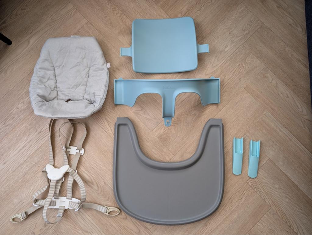 Original Stokke Tripp Trapp, full set, Ophalen of Verzenden, Zo goed als nieuw, Meegroeistoel, Gordel(s)