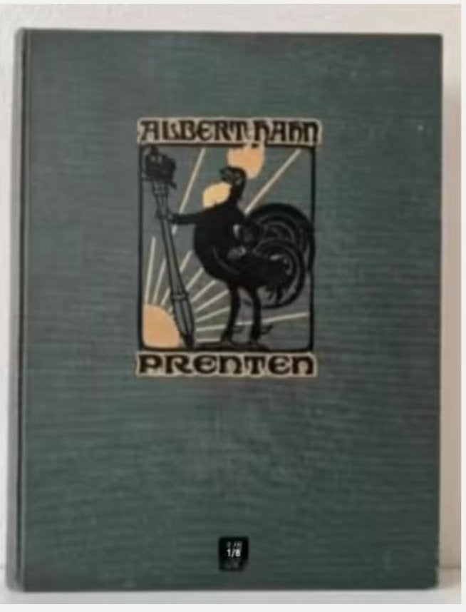 Prenten van Albert Hahn Sr. (1928) Een keuze uit zijn werk, Boeken, Ophalen of Verzenden, Gelezen, Schilder- en Tekenkunst