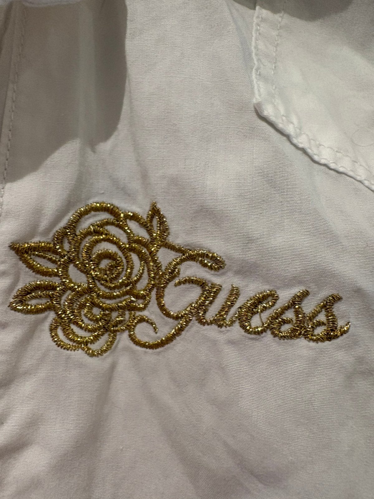 Guess blouse 158/164, Ophalen of Verzenden, Zo goed als nieuw, Meisje, Overhemd of Blouse