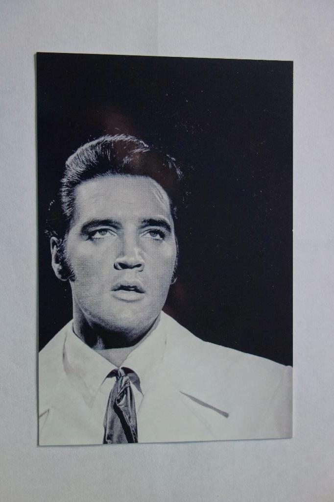 Kaart Elvis Presley promotie, Ophalen of Verzenden, Nieuw, Foto of Kaart
