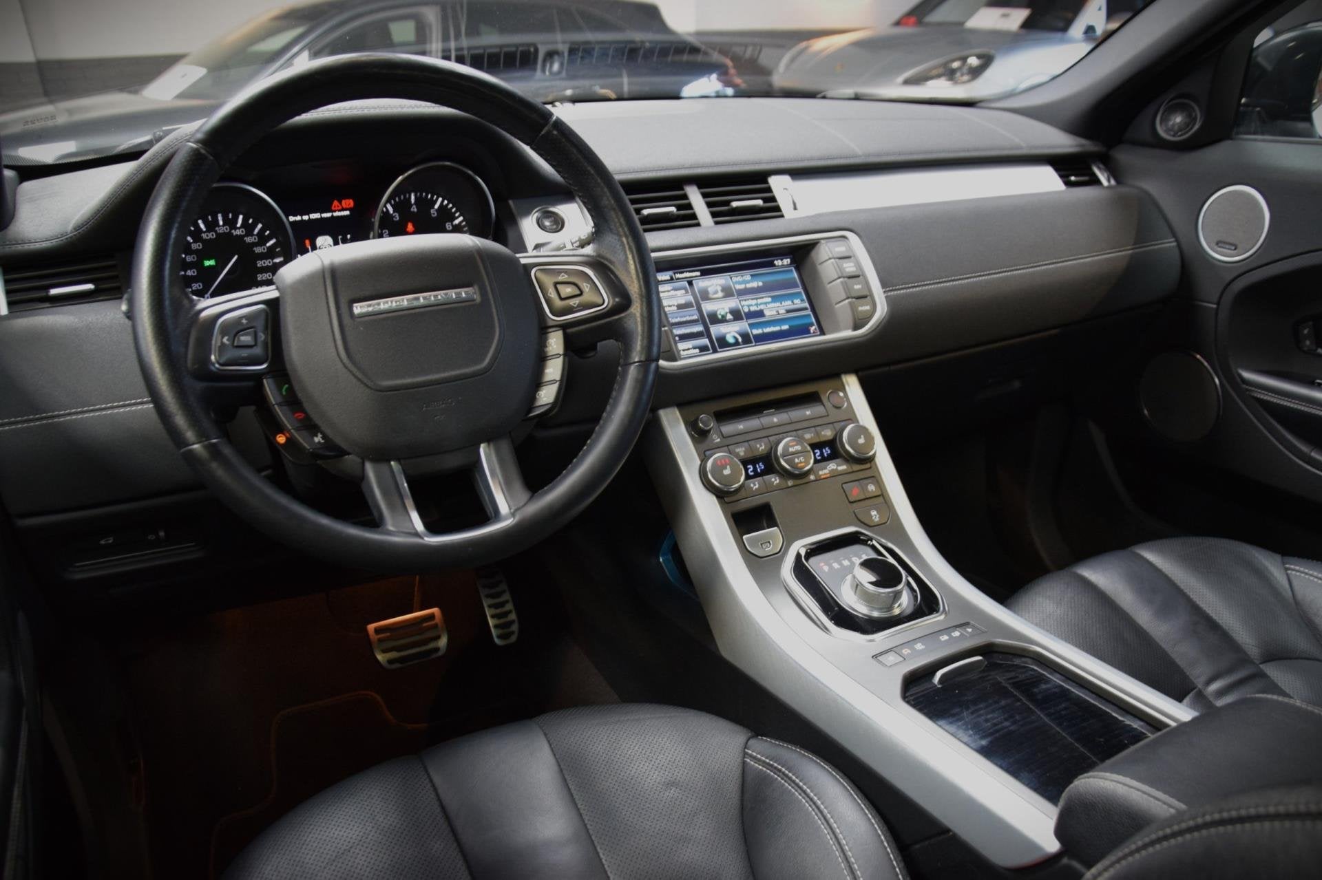 Land Rover Range Rover Evoque 2.0 Si 4WD Prestige Panoramada, Euro 5, Zwart, Wit, Leder