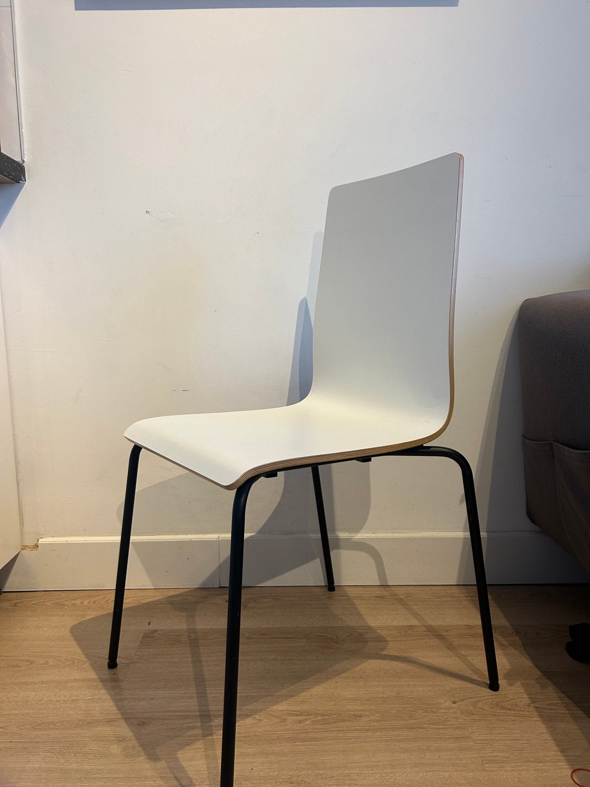 Chair, Ophalen, Wit, Zo goed als nieuw, Minimalistisch