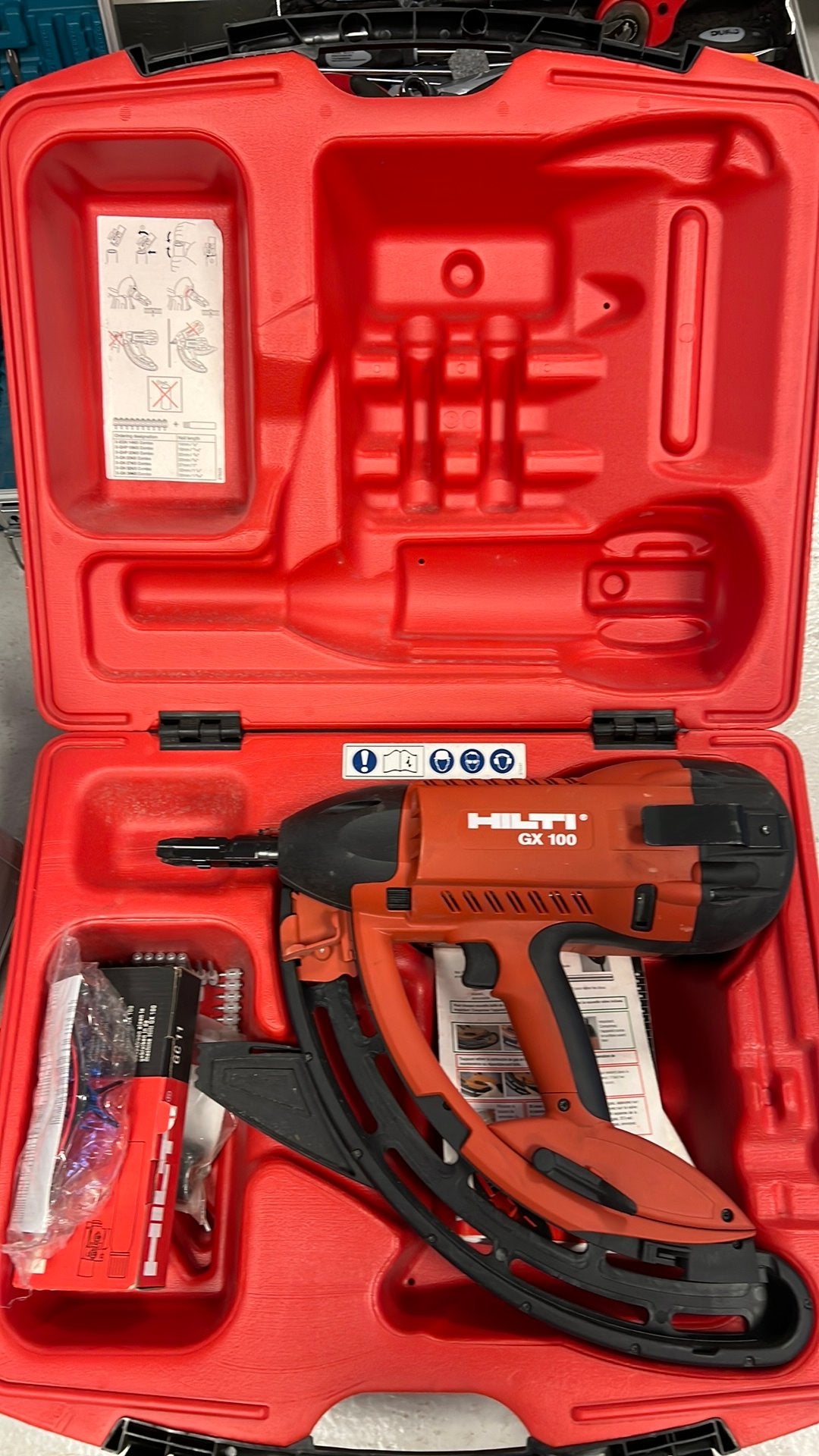 Hilti GX100 spijkerpistool, Ophalen of Verzenden, Nieuw