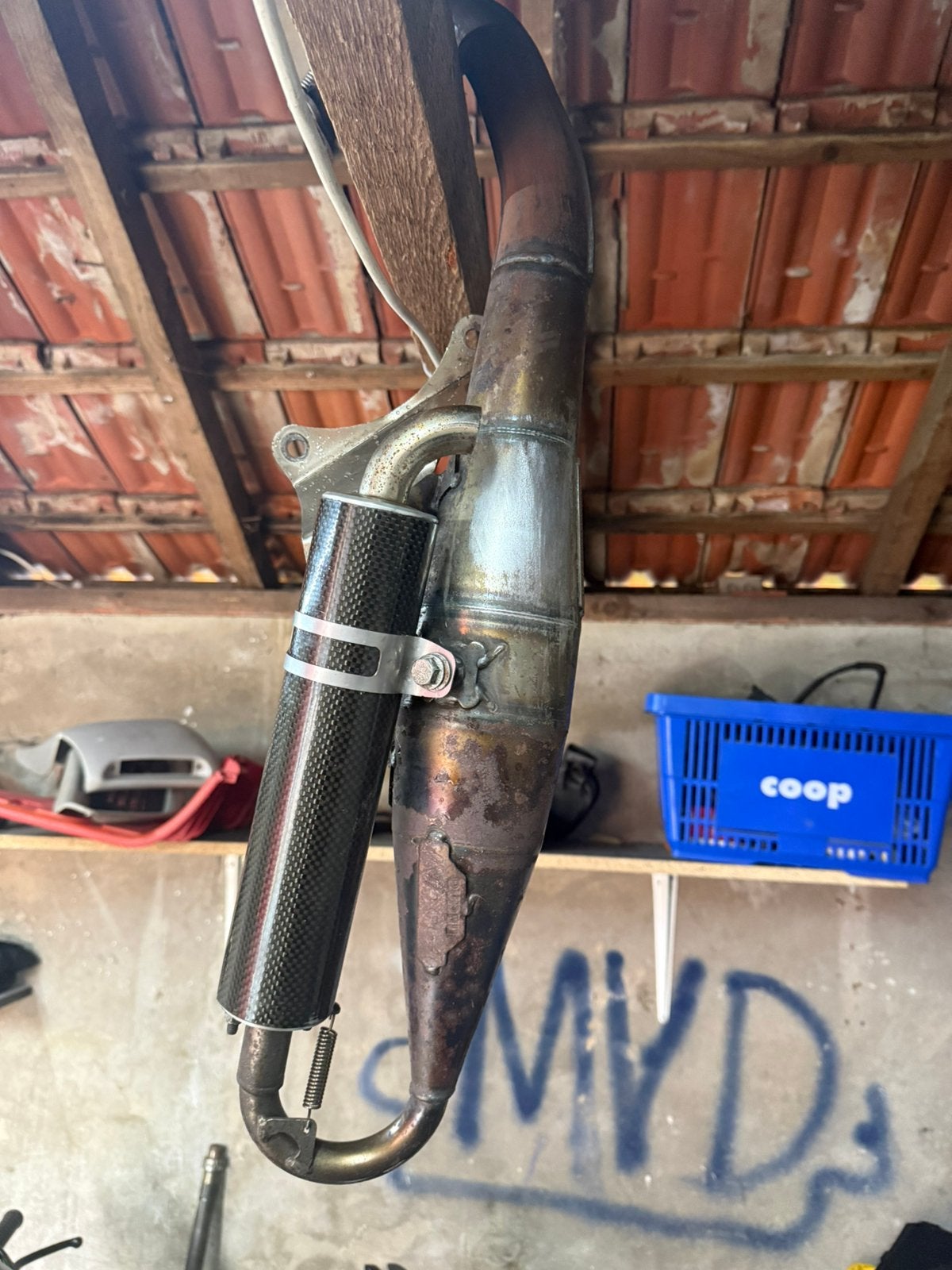 Yasuni C16 Carbon Piaggio, Ophalen, Gebruikt, Uitlaat, Piaggio