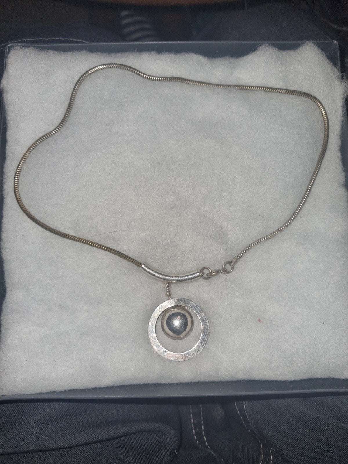 mooie deense vintage ketting, Ophalen of Verzenden