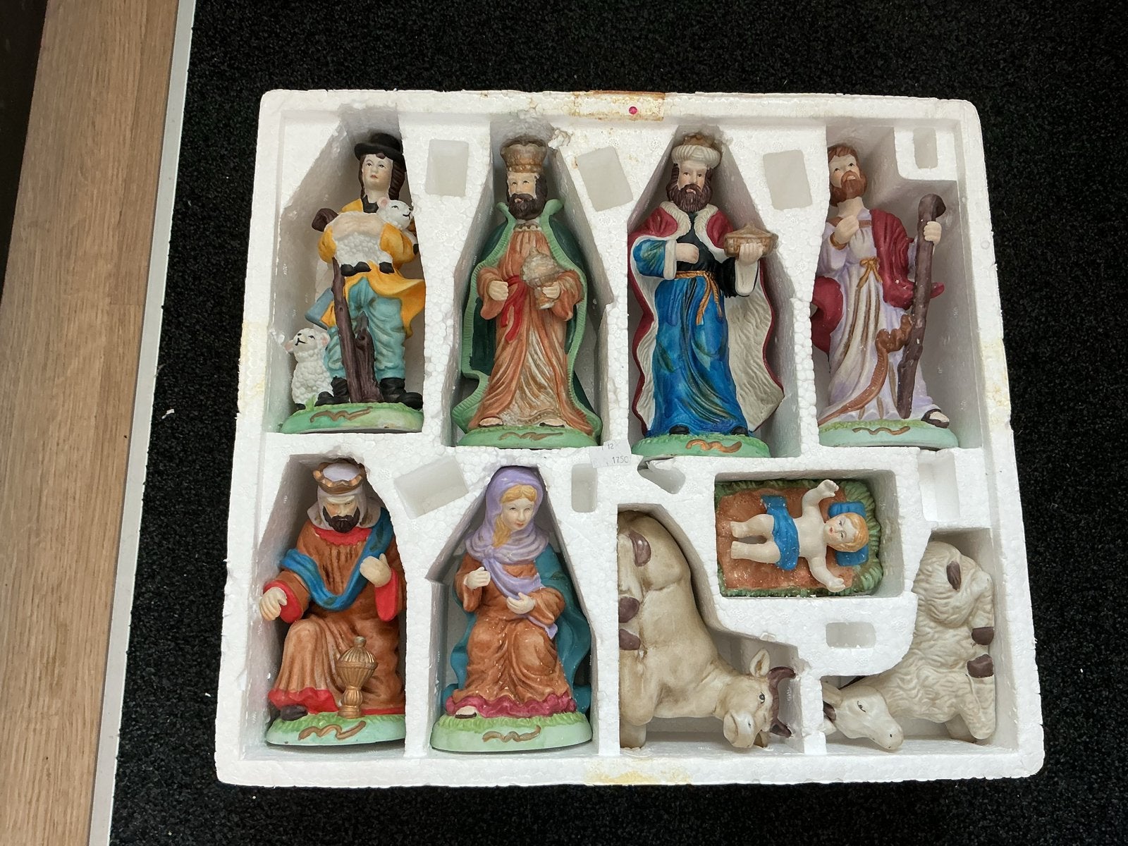 Heel mooie grote Kerstgroep in doos, Diversen, Ophalen