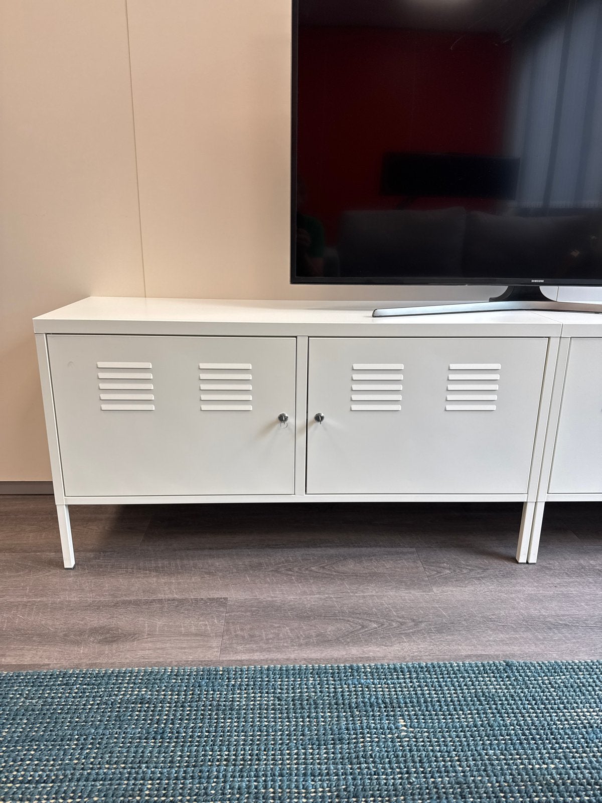 IKEA PS Kast wit 119x63 cm, Ophalen, Zo goed als nieuw