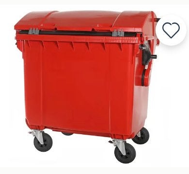 afvalcontainer te koop gevraagd, Ophalen, Gebruikt