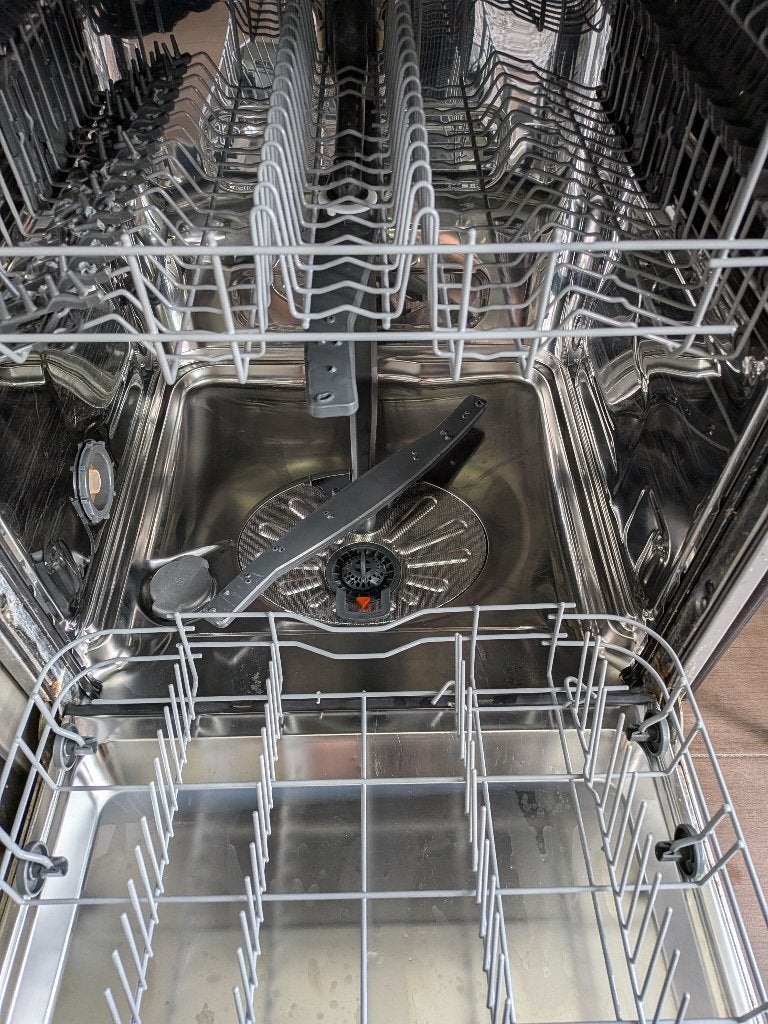 Vaatwasmachine AEG grijs, Ophalen, Gebruikt, Minder dan 85 cm, 45 tot 60 cm