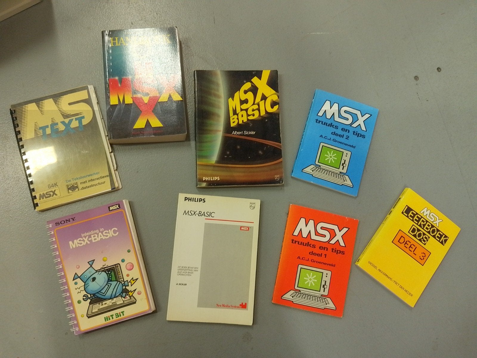 Diverse MSX boeken, Computers en Software, Vintage Computers, Ophalen of Verzenden