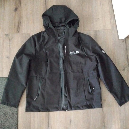 Ballin zomerjas (replica), Zwart, Ophalen of Verzenden, Ballin, Maat 56/58 (XL)