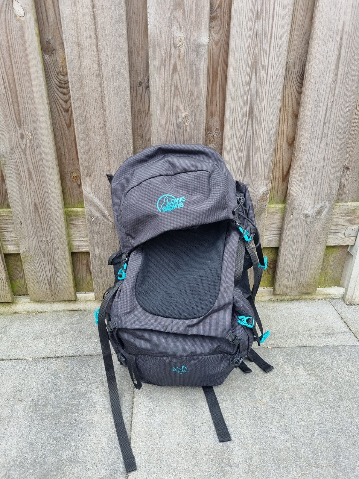 Lowe Alpine AirZone Trek+ ND45:55 Dames rugzak zwart, 25 tot 40 cm, Zo goed als nieuw, Trekking, 60 cm of meer