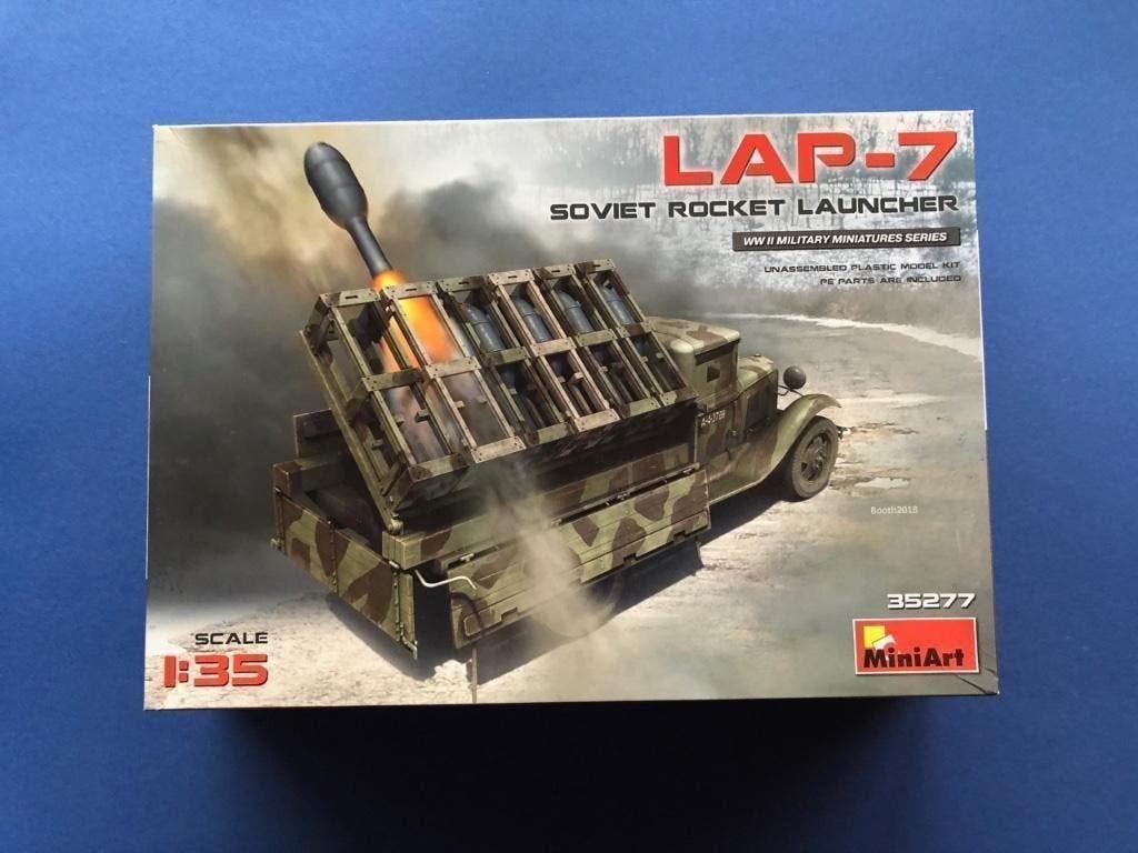 MiniArt	35277	Soviet Rocket Launcher LAP7 1/35, Ophalen of Verzenden, Nieuw, 1:32 tot 1:50, Italeri