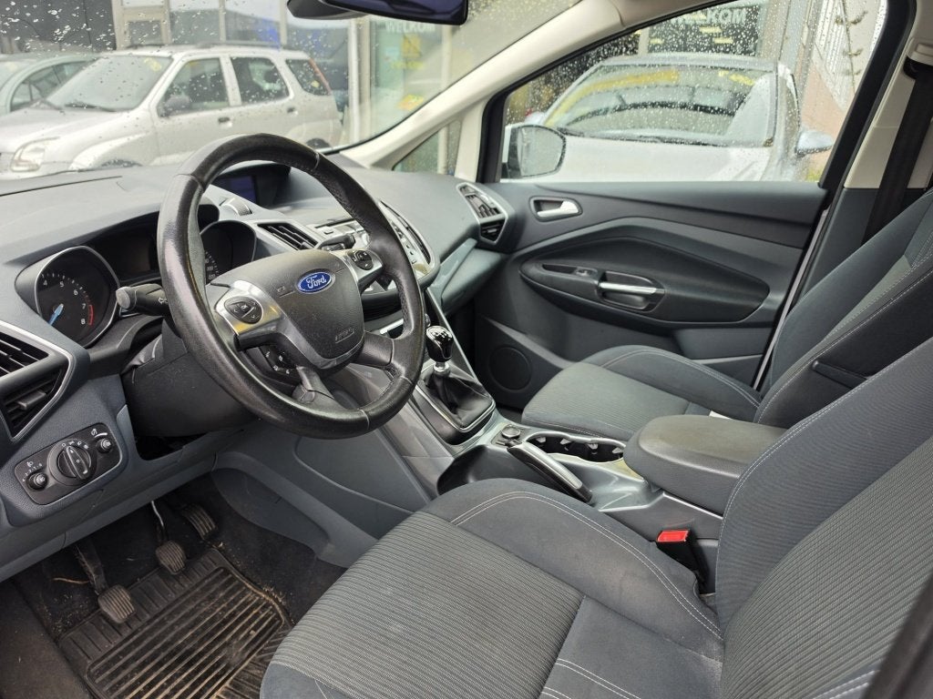 Ford C-MAX 1.0 Lease Titanium Motorprobleem! (bj 2013), Auto's, Euro 5, Gebruikt, Wit, Origineel Nederlands
