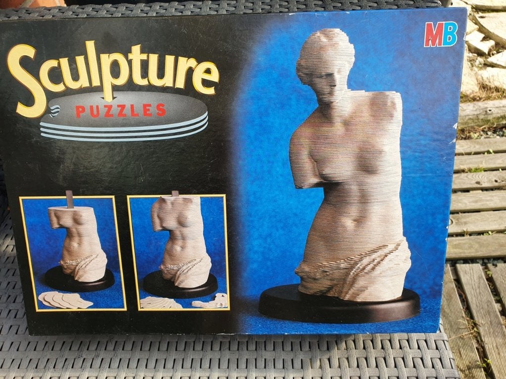 MB Sculpture Puzzles - Venus van Milo 3D Puzzel, Ophalen of Verzenden, 500 t/m 1500 stukjes, Zo goed als nieuw, Rubik's of 3D-puzzel