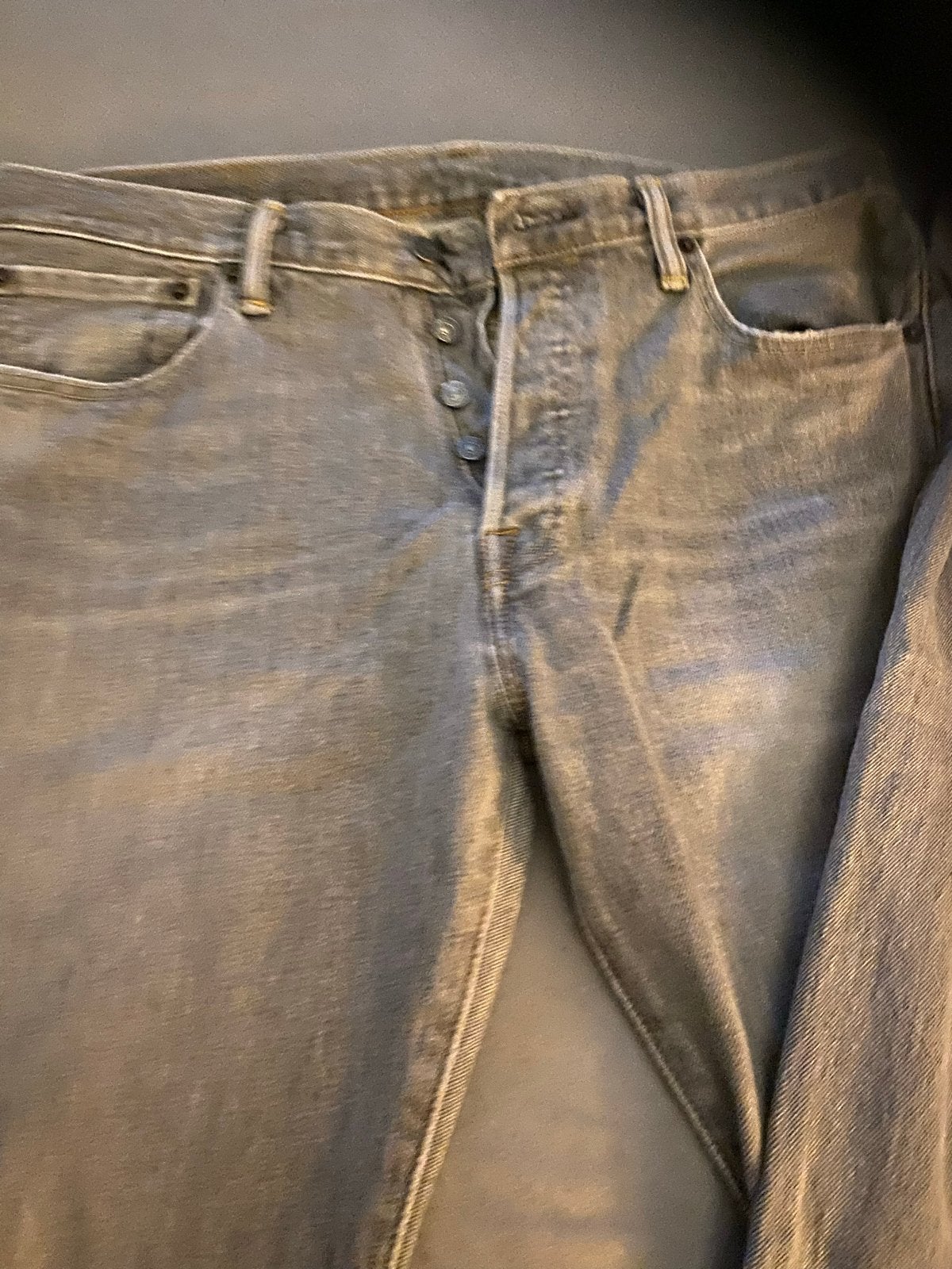 Levi's 501 Jeans - Grijs - W33 L30, Ophalen, Gedragen, Grijs, W33 - W34 (confectie 48/50)