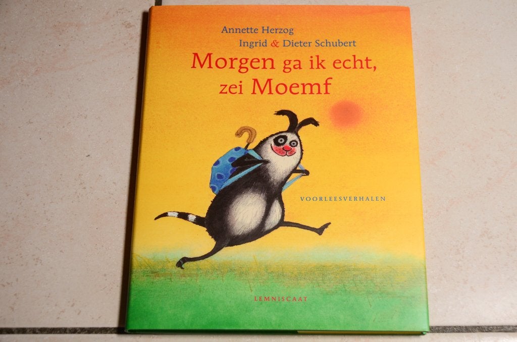 Morgen ga ik echt, zei Moemf  Ingrid & Dieter Schubert, Boeken, Ophalen of Verzenden, Nieuw, Fictie algemeen, Voorleesboek
