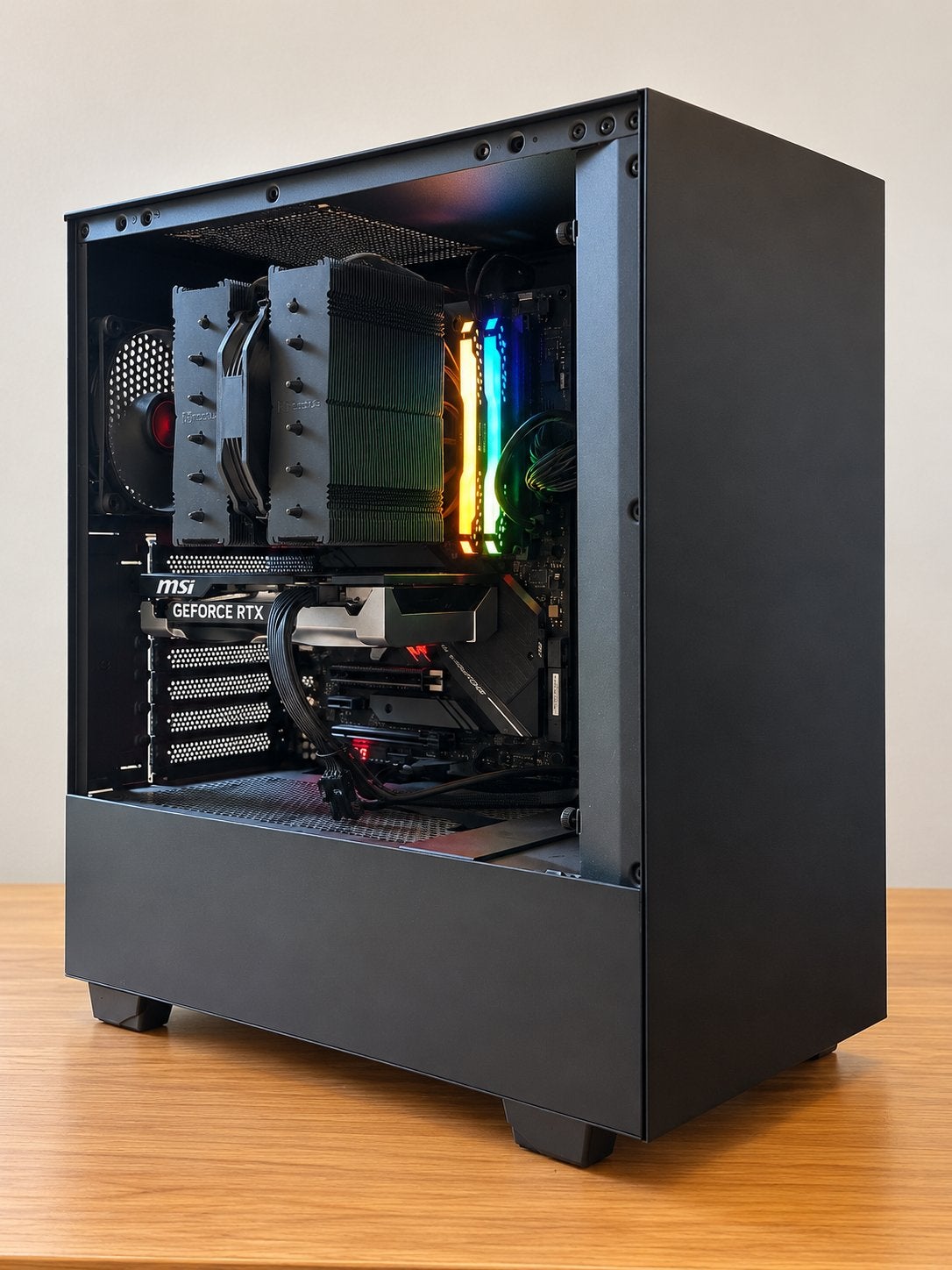 Krachtige Gaming PC – Ryzen 7 5800X + RTX 5060, Ophalen of Verzenden, Zo goed als nieuw, Gaming, SSD