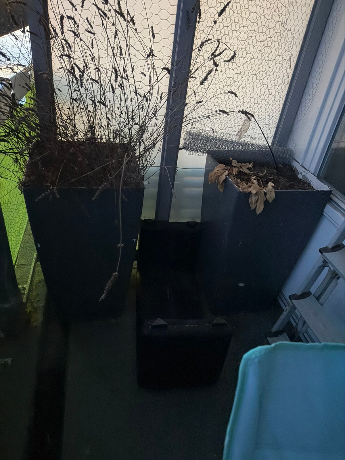Planten bakken 6 stuks snel ruilen voor 6 chocolade Merci, Ophalen, Kunststof, Minder dan 30 cm, Rond