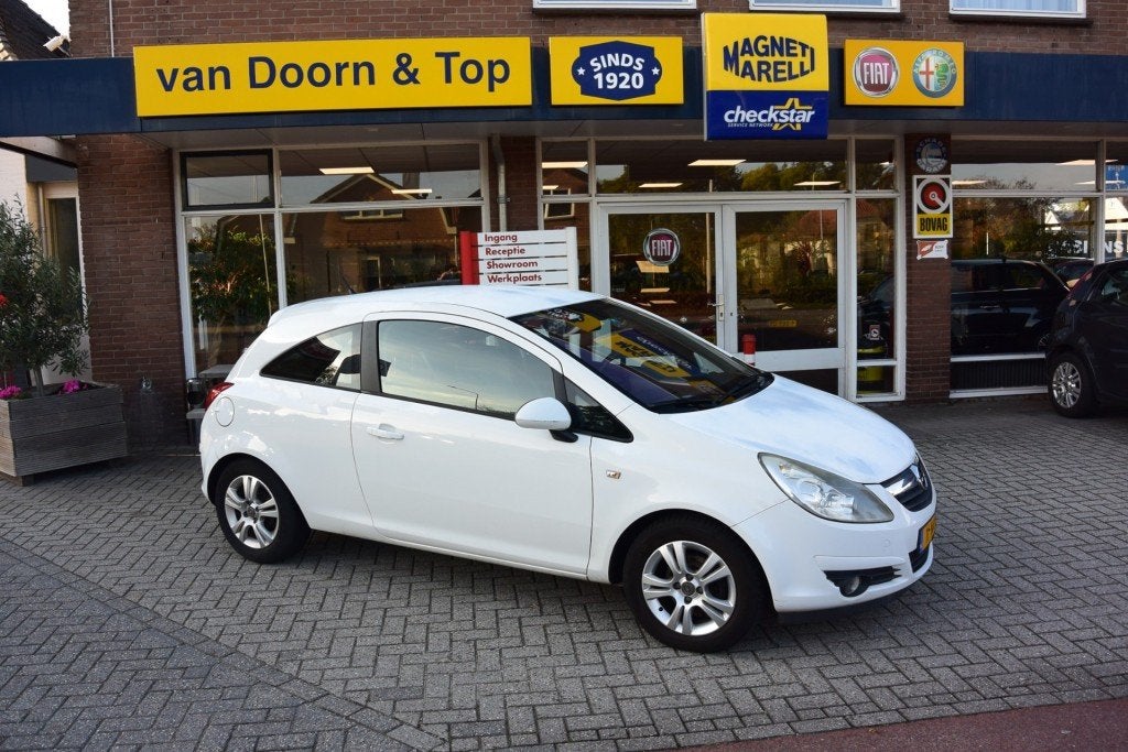 Opel CORSA 1.3 CDTI ECOF.S COS. / Airco / Carplay /, Verwarmde buitenspiegels, Euro 5, Gebruikt, Wit