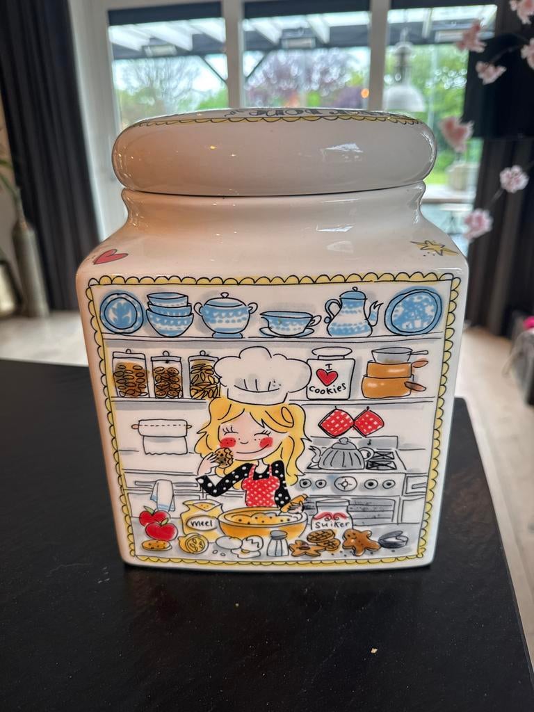 Grote Blond Amsterdam Voorraadpot - Keuken & Badkamer, Huis en Inrichting, Keuken | Keukenbenodigdheden, Zo goed als nieuw, Voorraadpot