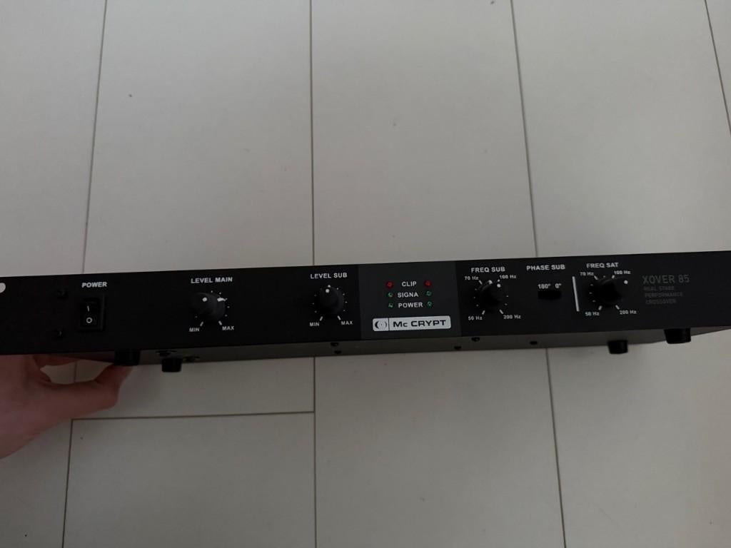MC Crypt X-OVER-85, Ophalen of Verzenden, Zo goed als nieuw, 120 watt of meer, Overige merken
