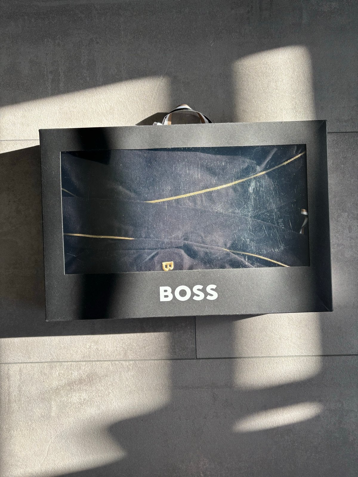 Boss Badjas - Zwart met gouden accenten, Ophalen, Nieuw, Overige maten