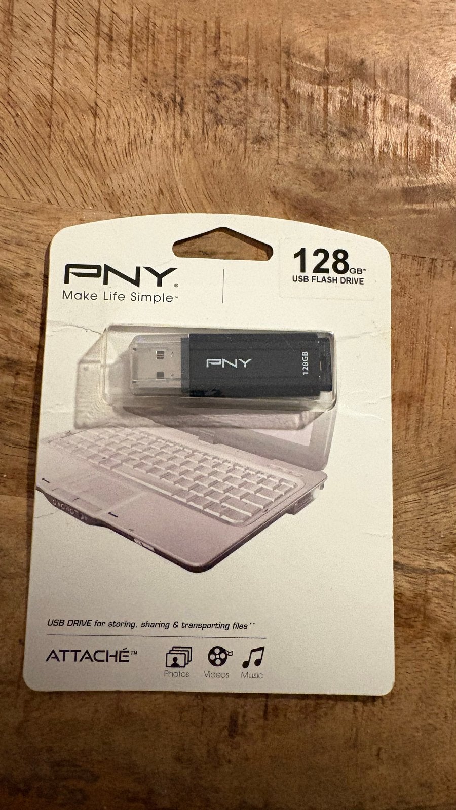 PNY Attache 128GB USB Flash Drive - Nieuw in verpakking, Ophalen of Verzenden, Nieuw, 128 GB