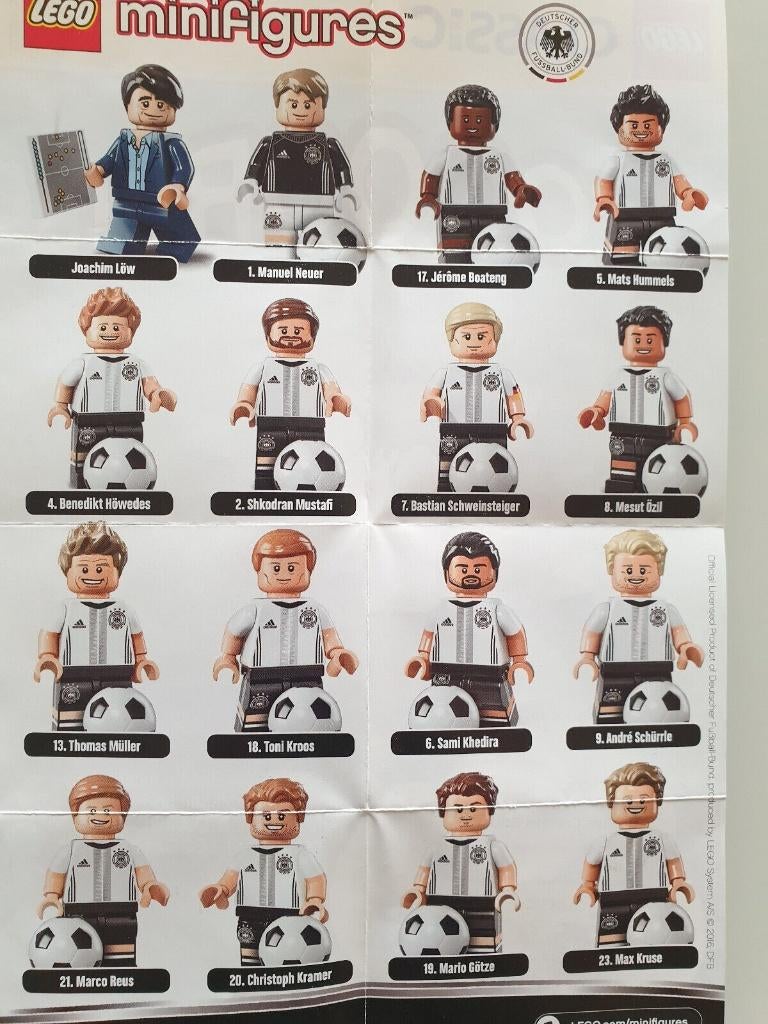 Lego minifigures DFB – 71014, Lego, Nieuw, Ophalen of Verzenden, Minifiguren serie