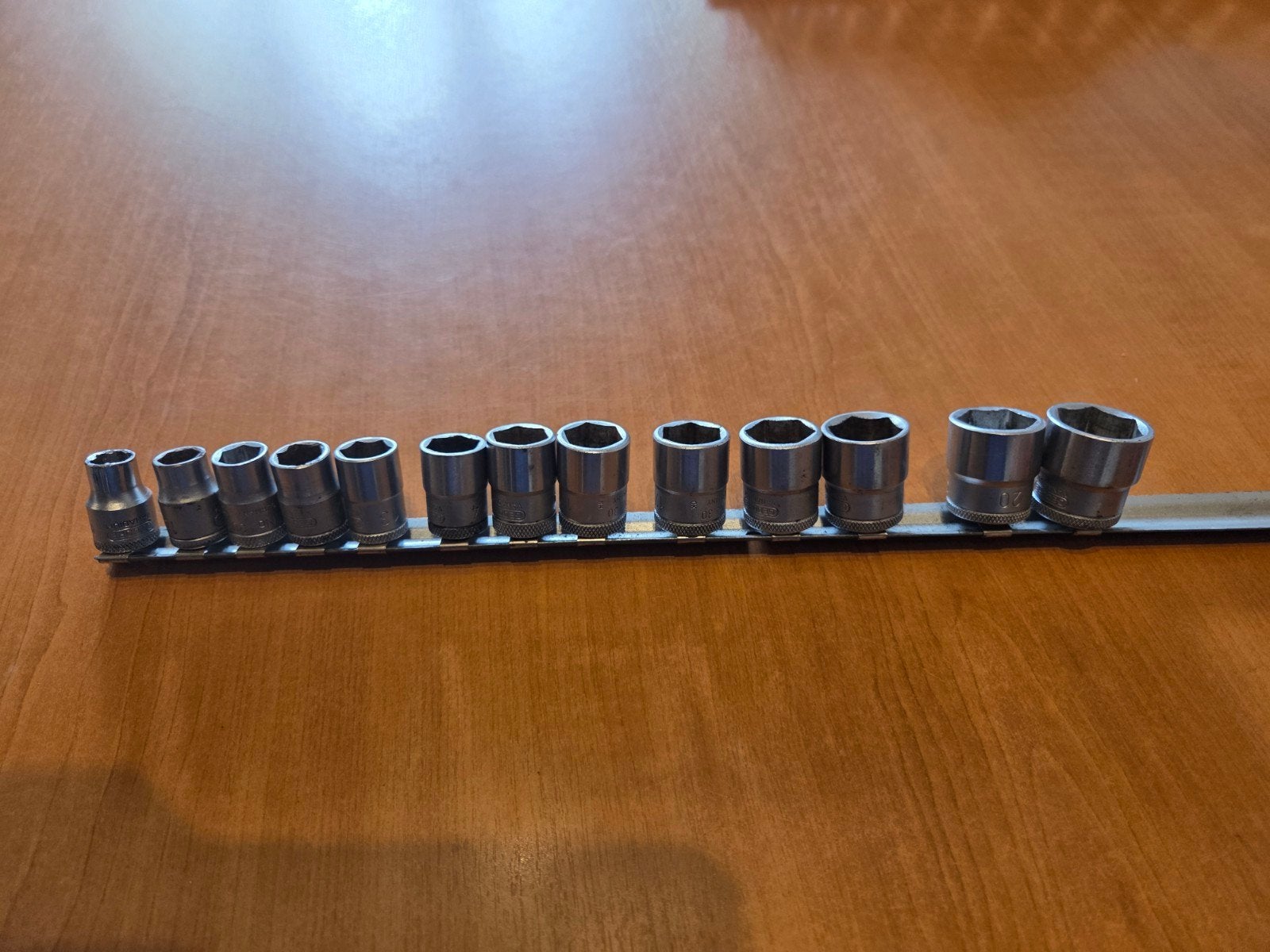 gedore 3/8 doppenset doppen set 9 tm 22, Ophalen