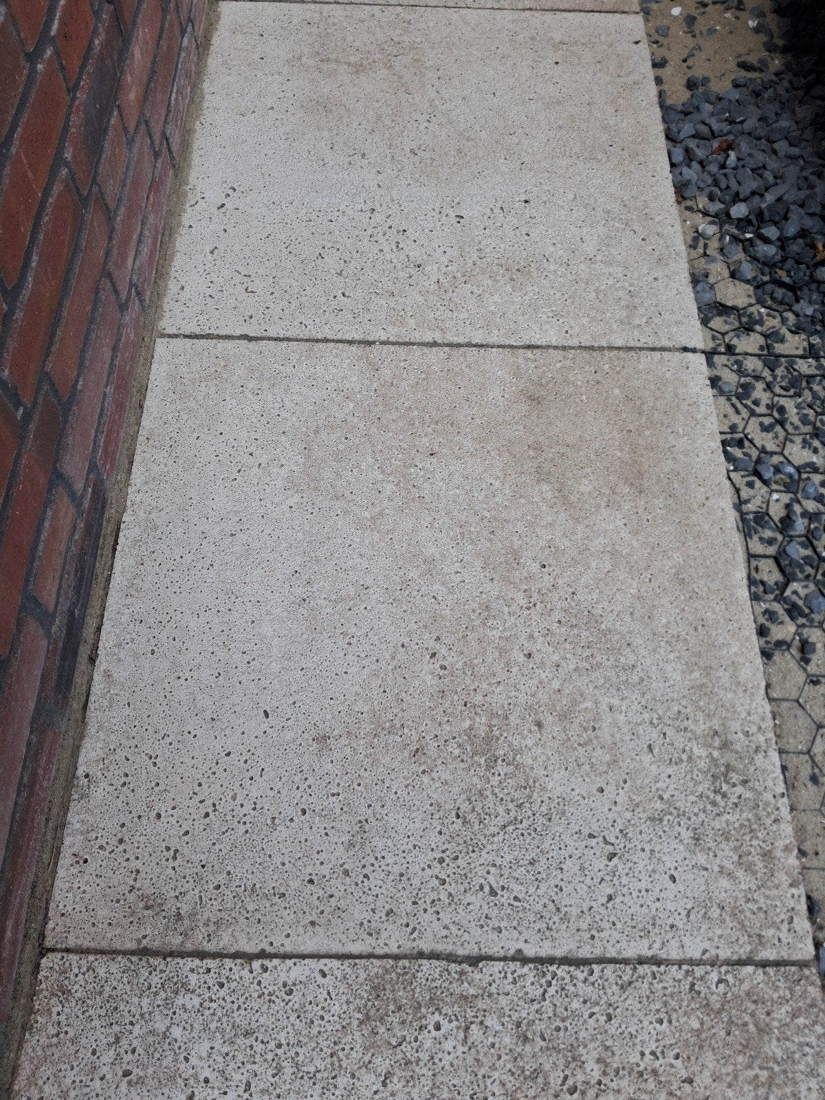 Schellevis tegels 60x60cm - 6 hele, 1 gezaagd, Ophalen, Gebruikt, Minder dan 5 m², Beton