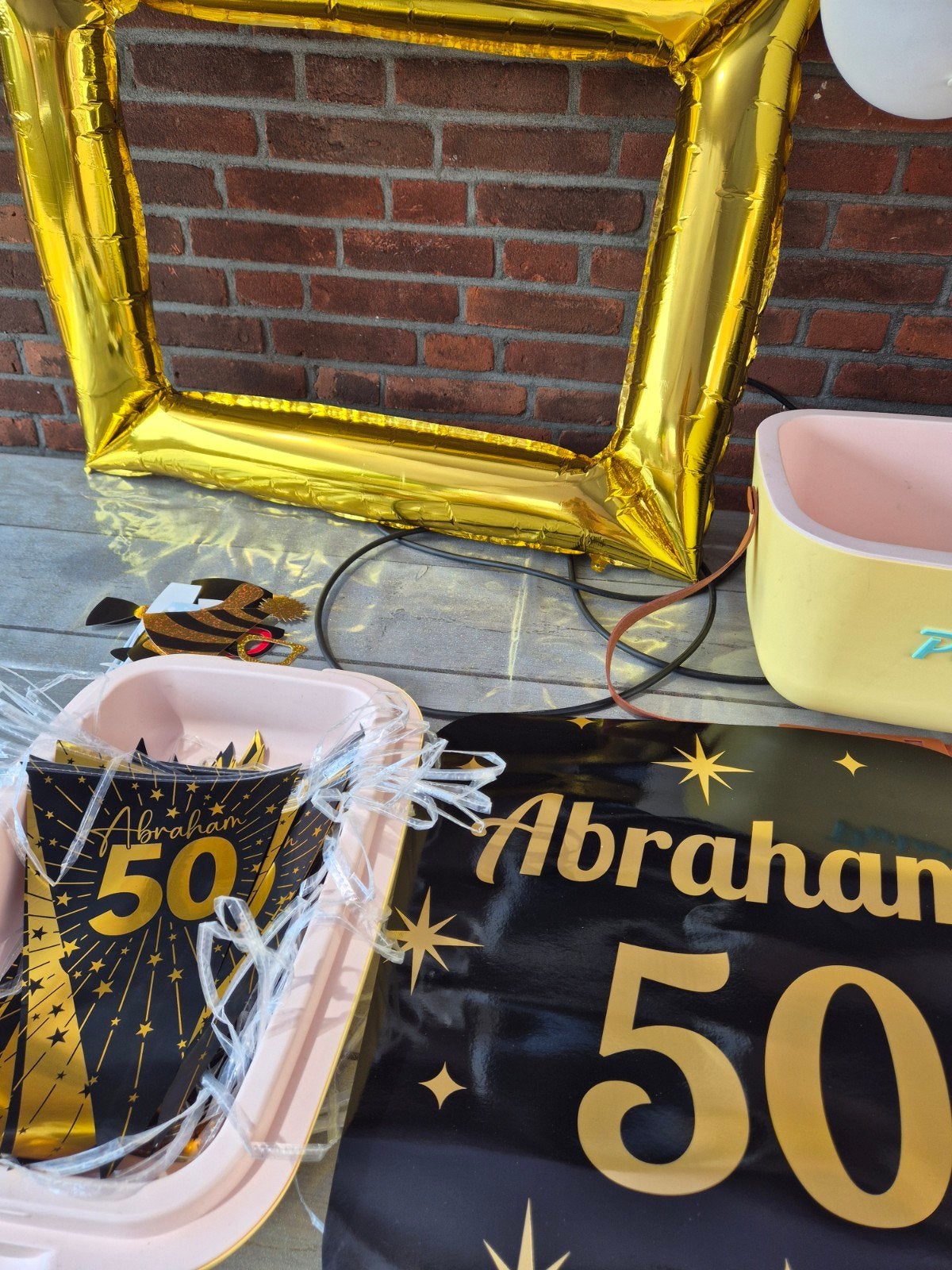 abraham versiering bijna gratis, Ophalen, Versiering, Abraham of Sarah