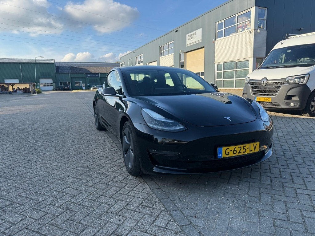 Tesla Model 3, Dual Motor, Long Range, Auto Pilot, NieuwAPK, Auto's, Automaat, 1831 kg, Zwart, Zwart
