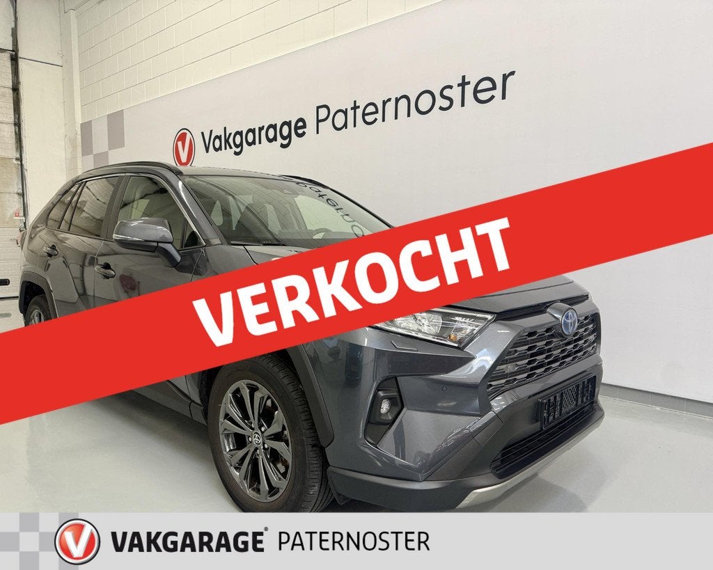 Toyota RAV4 2.5 Hybrid Leer / Carplay / Stoel & Stuurverwarm, Auto's, 12 maanden, Gebruikt, 4 cilinders, Bedrijf